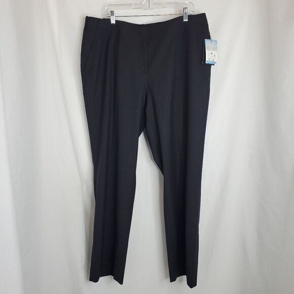 NEW 18W Doc & Amelia WOOL BLEND Classic Fit Straight Leg GRAY TROUSERS PANTS NWT - Picture 6 of 16